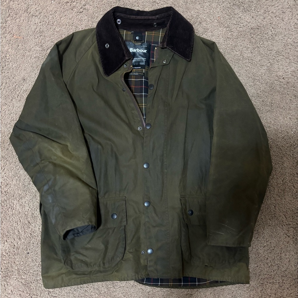 Men’s Barbour Tartan Jacket Large